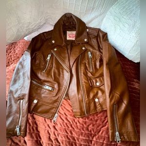 Levi’s Leather Moto Jacket